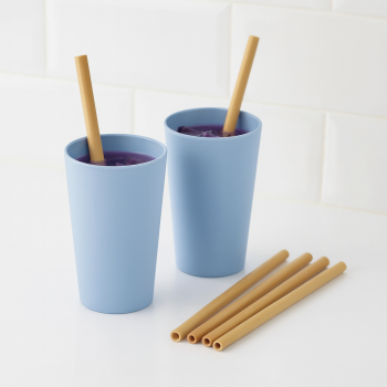 Doğal Sazlık Pipet 14 cm - Çap 7-10 mm