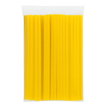 Sarı Frozen Pipet 26 cm - 100 Adet