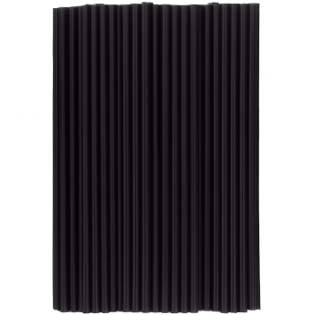 Siyah Frozen Pipet 26 cm - 100 Adet