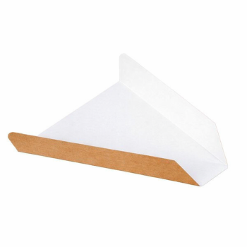 Kraft Karton Dilim Pizza Altlığı 20x19 cm 100 Adet
