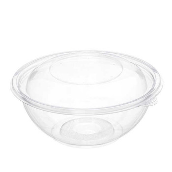 Şeffaf Yuvarlak Salata Kasesi 1000 cc PET – 50 Adet