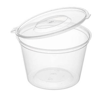 Sert Plastik Sos Kabı 90 cc Sıcağa Dayanıklı - 50 Adet