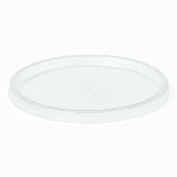 16 oz Beyaz Karton Çorba Kasesi Kapağı Sıcak – 50 Adet