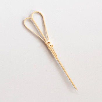 Dekoratif Bambu Kalpli Kürdan 12 cm -100 Adet